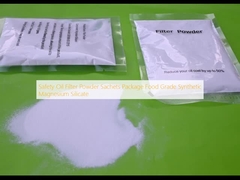 Safety Oil Filter Powder Sachets Package Food Grade Synthetic Magnesium Silicate